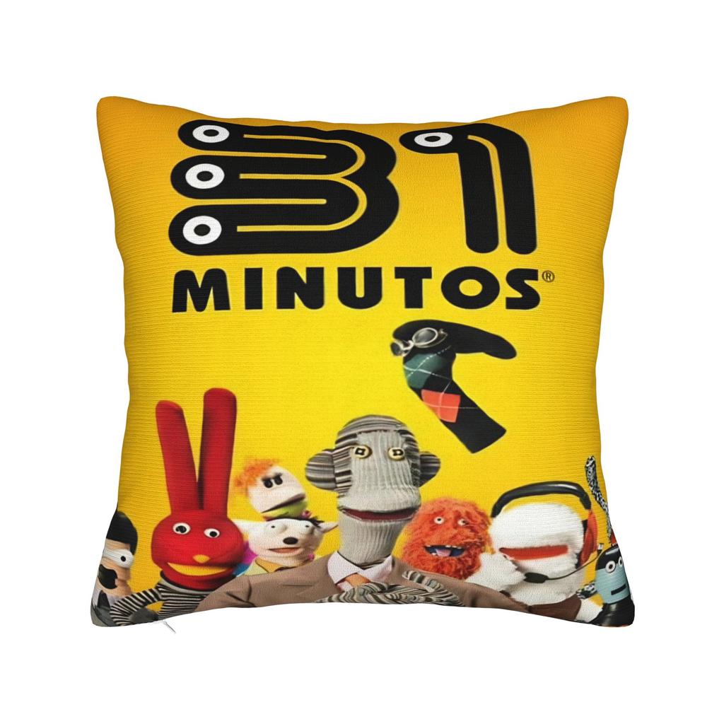 Soft and Sweet Living Room 31 Minutos ComedyDecorations Pillowcase Stuff Pillow Cover Zipper Multiple Sizes