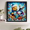 Disney 5D Diamond Painting Winnie The Pooh Christmas Cross Stitch Mosaic Kit Home Decoration Wall Sticker DIY Handmade Gift