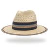 Meimeier Men's and women's beach sun protection straw hat, sunshade beach hat, outdoor woven jazz hat, sun protection hat