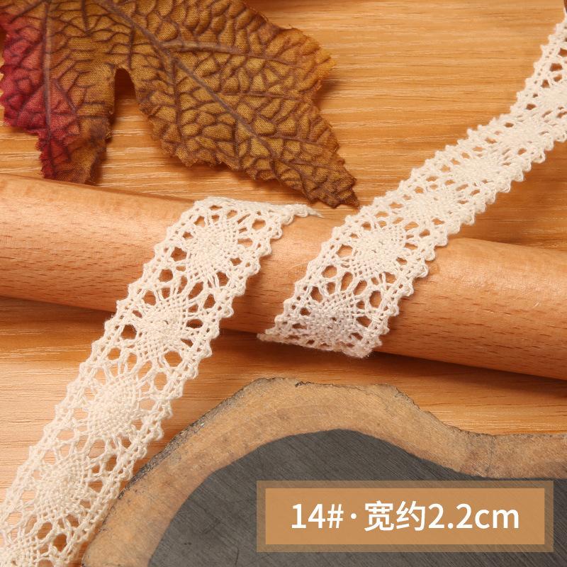 Hollow Lace Handmade Diy Decorative Lace Strap Clothing Clothes Tablecloth Curtains Fabric Material Cotton Thread Lace Edge