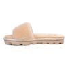 Talpă din cauciuc moale și confortabilă, Anti-alunecare, Antibacteriană, Sandale slide pentru femei, Încălțăminte naturală 1100892-NAT