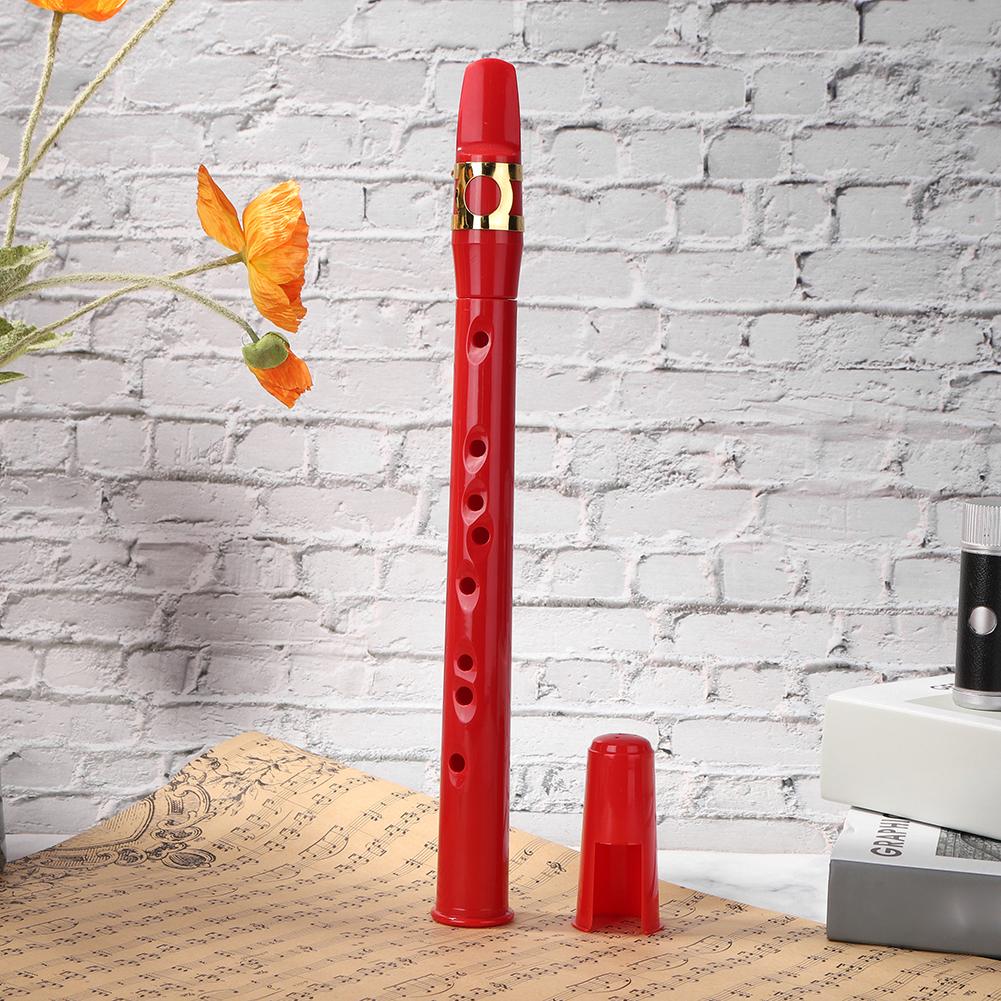 8- Hole Portable Saxophone Lightweight Compact Saxophone ABS with 4 Reeds Finger Charts Woodwind Musical Instruments Accessories