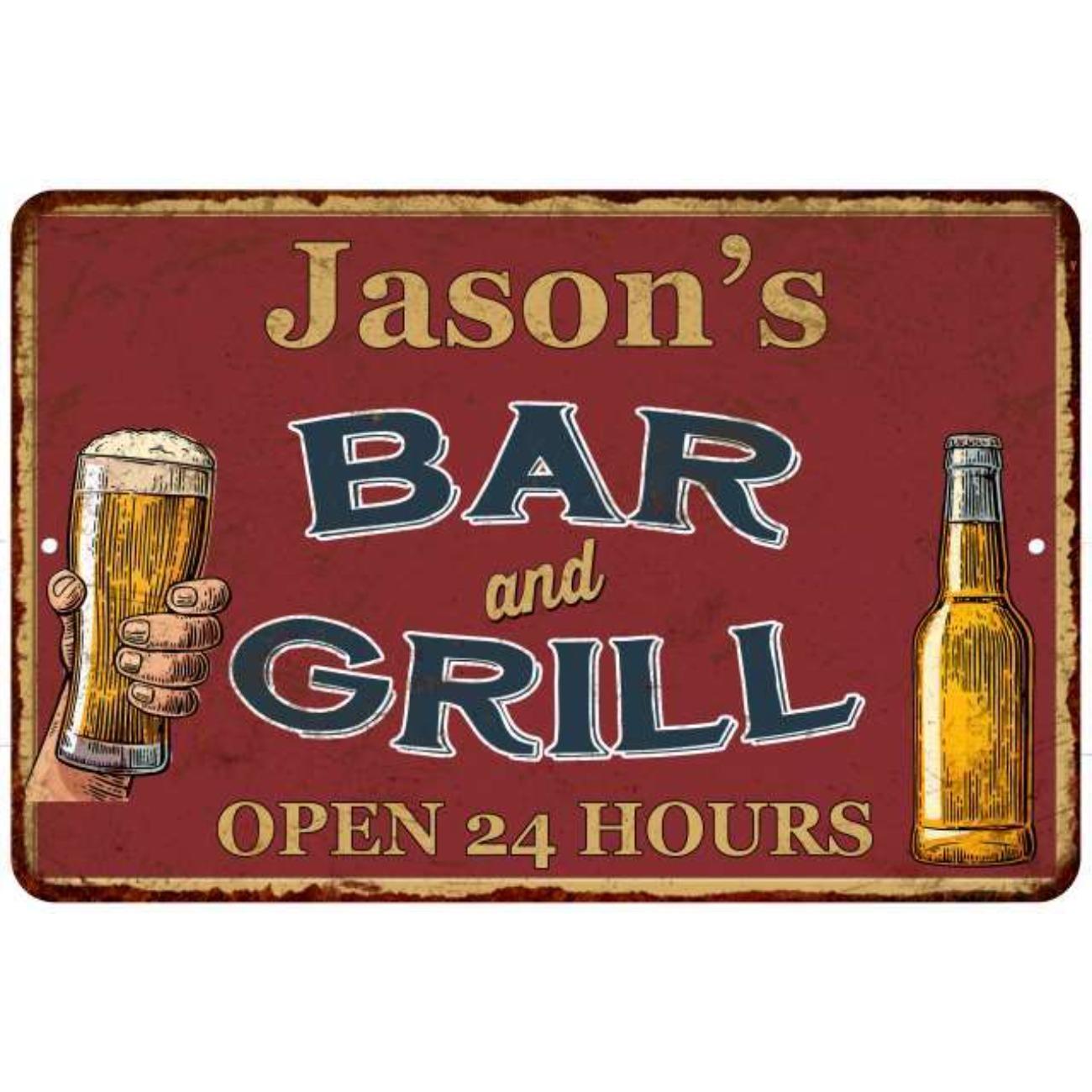 Personalized Metal Tin Sign Bar Man Cave Wall Decor Retro Beer Plaque белый