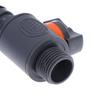 1 szt. Wytrzymały Adapter Zbiornika Wody z Zaworem PVC/IBC Adapter Beczki na Wodę Szybki Montaż Zestaw Złączy do Zbierania Wody Deszczowej