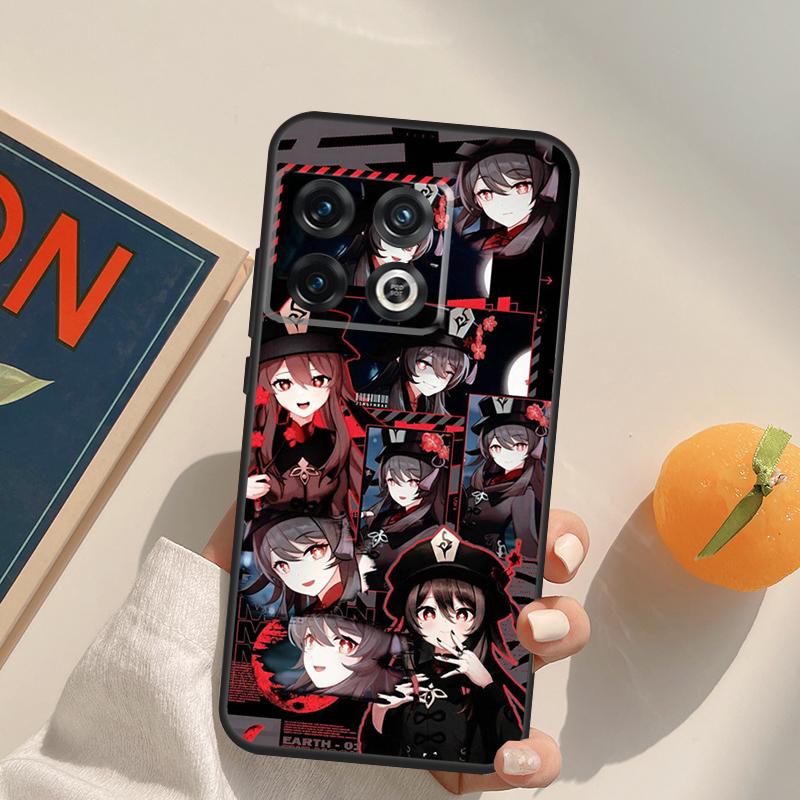 Hu Tao Genshin Impact Case For OnePlus Nord 5 CE 2 3 4 Lite N20 N30 OnePlus 15 13 12 11 13T 10T 10R 12R 13R Cover