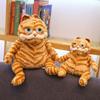 Cartoon Garfield Plüschtier Dicke Katze Weiches Kuscheltier Kissenpuppe 12-18 Zoll**