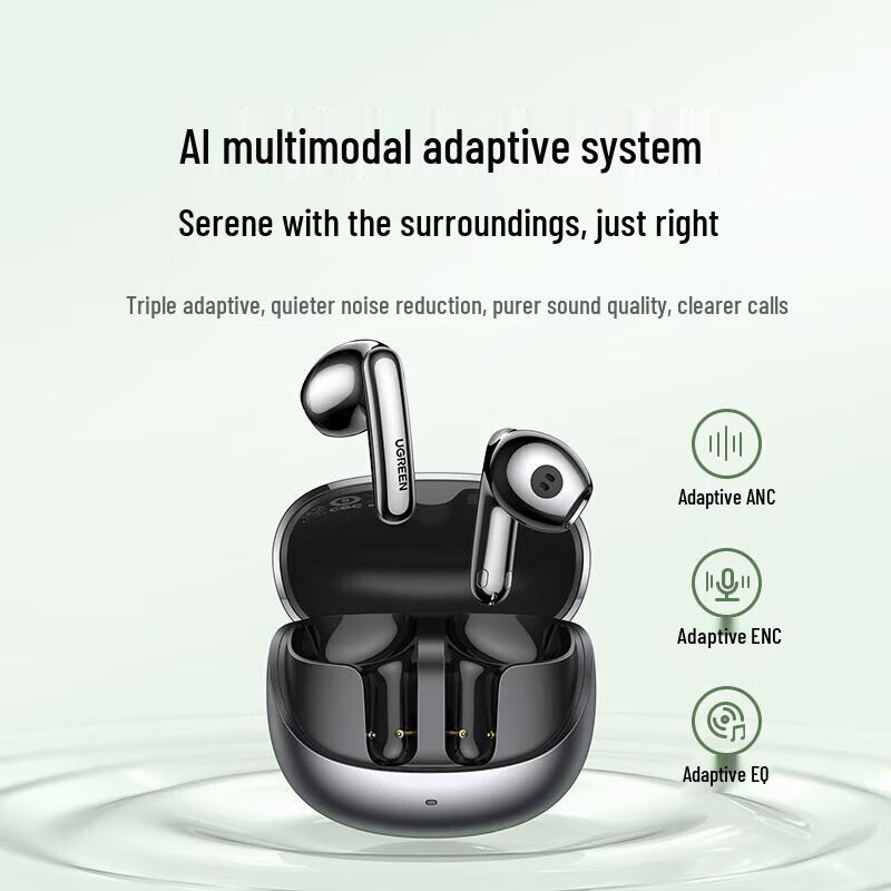 UGREEN Hitune H6 Pro Semi-in-ear Adaptive ANC Wireless Earbuds