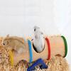 Natural Wooden Hamster Toy Hamster Swing Chew Toys For Chinchillas