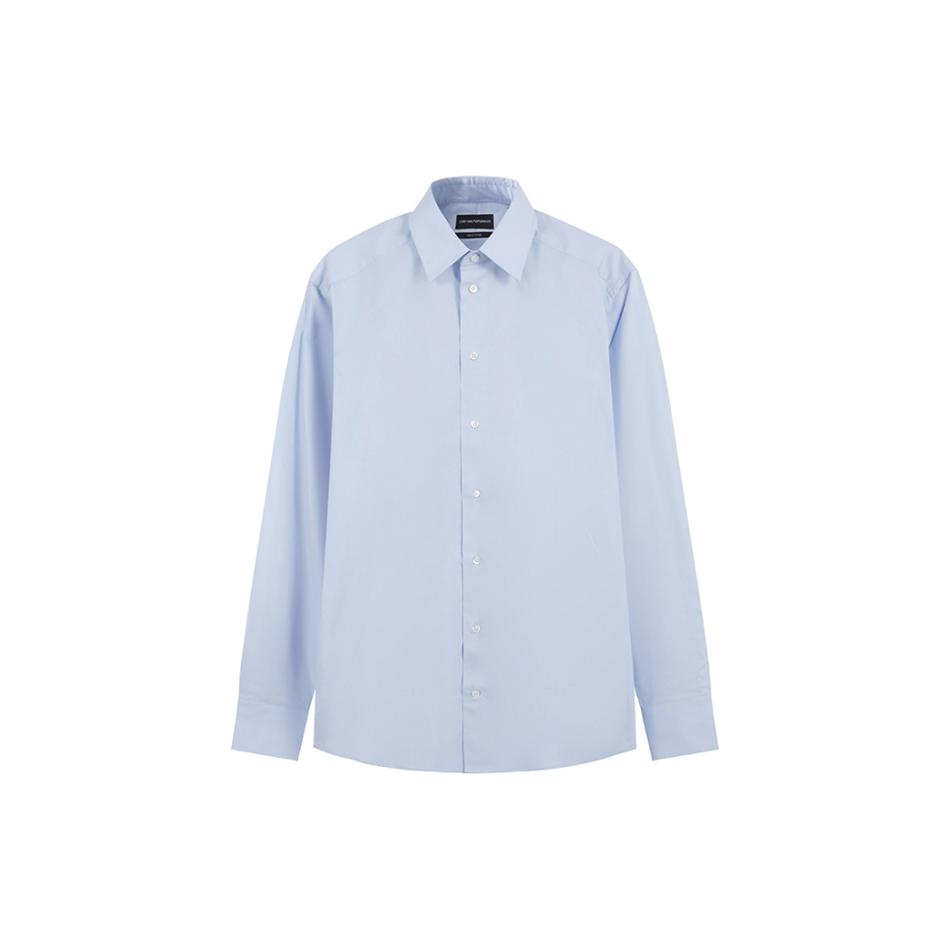 Emporio Armani FW23 Shirt Men's Blue 01CN50-01C68-700