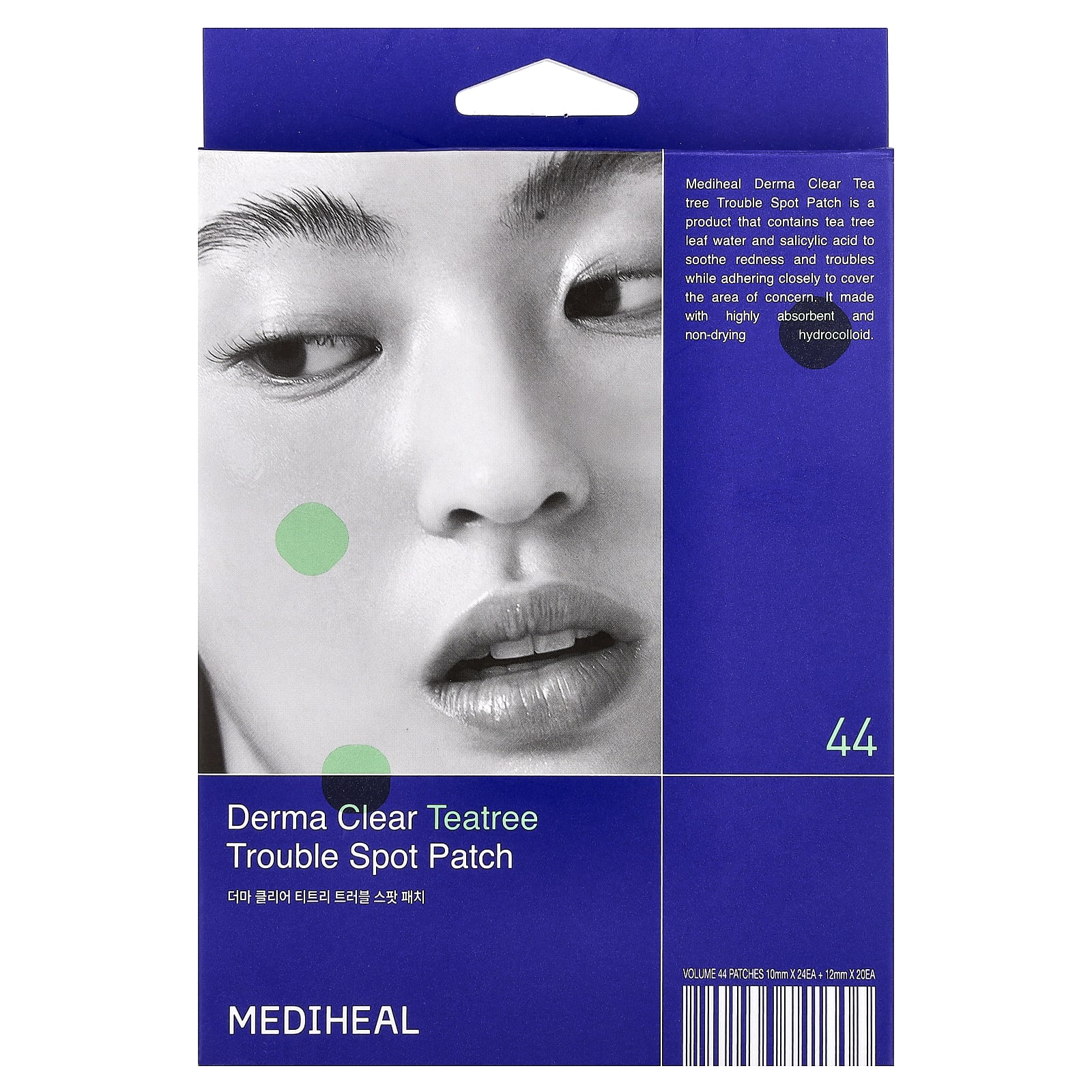 

MEDIHEAL Derma Clear Tea Tree Trouble Spot Patches, 44 Sheets