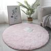40cm Anti-Slip Fluffy Rugs Large Shaggy Rug Super Soft Mat Living Room Bedroom Carpet Aesthetic Bedroom Round Carpet Decoration