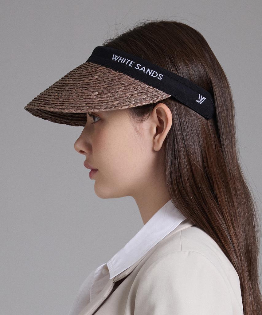 Hwaiteusaenjeu My Way New Lazar Natural Raffia Women'S Summer Sun Cap (6 Colors)