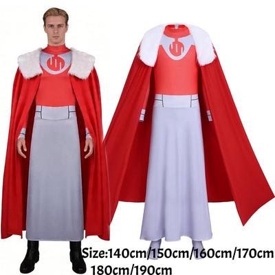 Neporazitelný Thragg Cosplay Kostým Kombinéza s Pláštěm Pánský Viltrumitský Roleplay Oblečení na Halloween Karneval Maškarní
