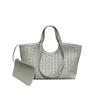 Niche design commuter texture versatile retro woven tote bag large capacity premium portable shoulder armpit bag
