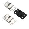10PCS Stainless Steel Picture Frame Hook Flush Mount Brackets Wall Hanger Sofa Interlock Bracket Joint Bed Corner Hanging Hooks