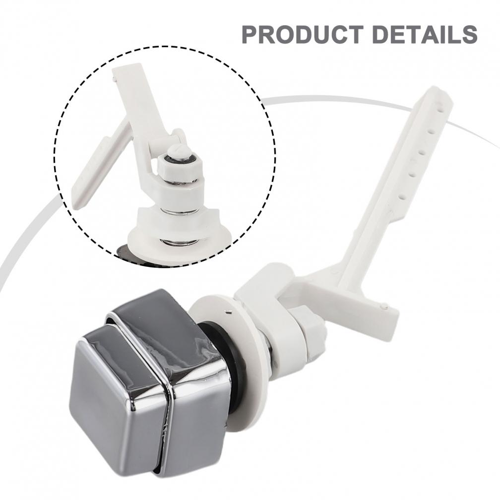 Efficient Push Button Toilet Flush Kit Side Mount Water Tank Trip Lever