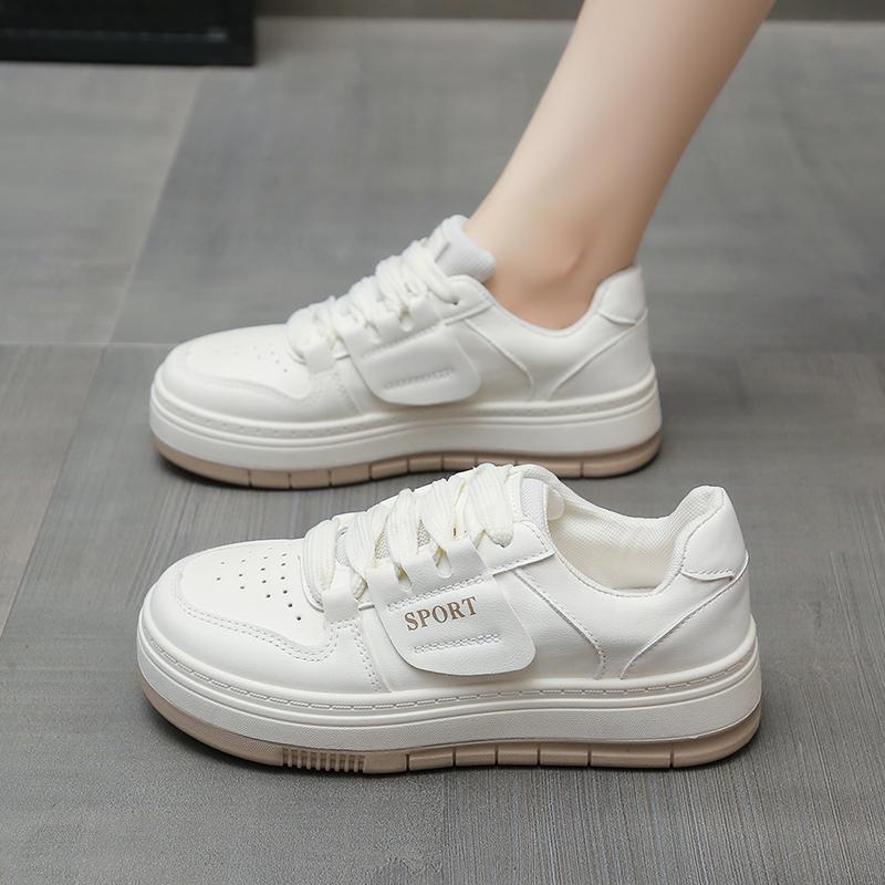 Spring and autumn new casual fashion shoes board shoes Korean version of students lightning soft sole small white shoes