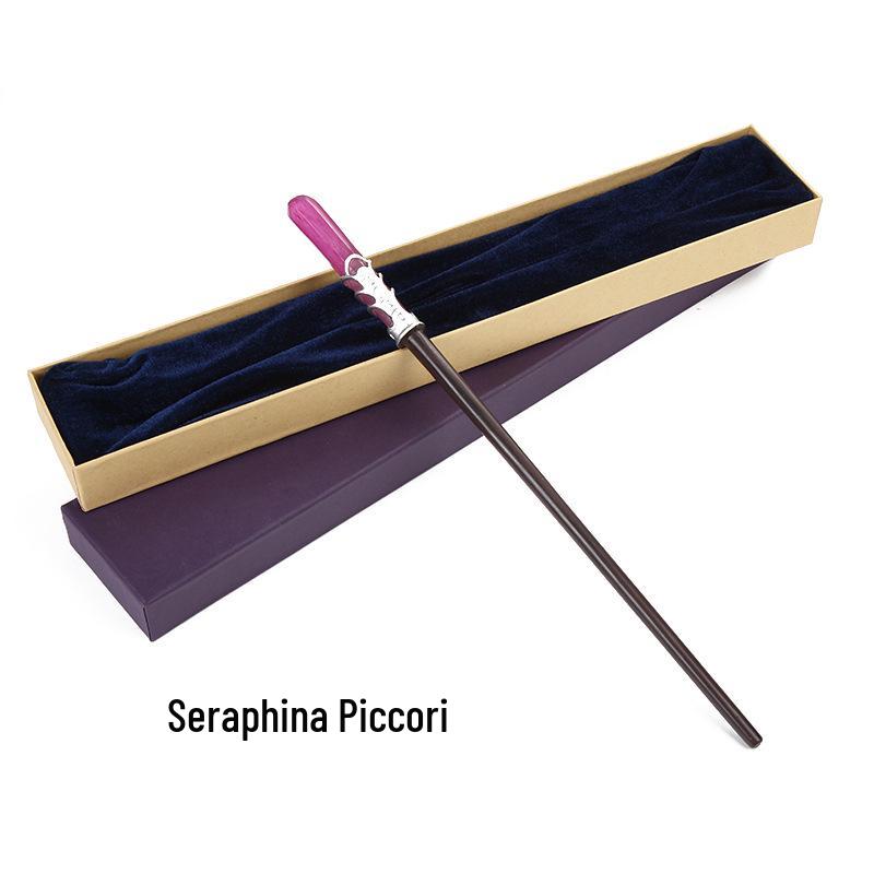 Harry Potter Magic Wand with Metal Core in Purple Box - Halloween Scepter