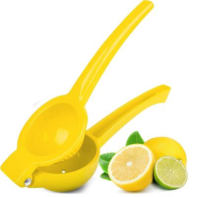 Espremedor de Limão Manual Liga de Alumínio Espremedor de Laranja Frutas Espremido à Mão Utilitário Portátil Cozinha Robusto e Durável, Suco Máximo