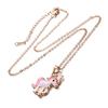 Pink 3pcsset Horse Unicorn Jewelry Sets For Women Earrings Necklaces Best Gifts