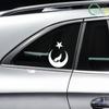 Interesting Wolf and Moon Star Great Turk Turkey Turkish Car Sticker Accessories Car Styling Decal Vinyl  PVC