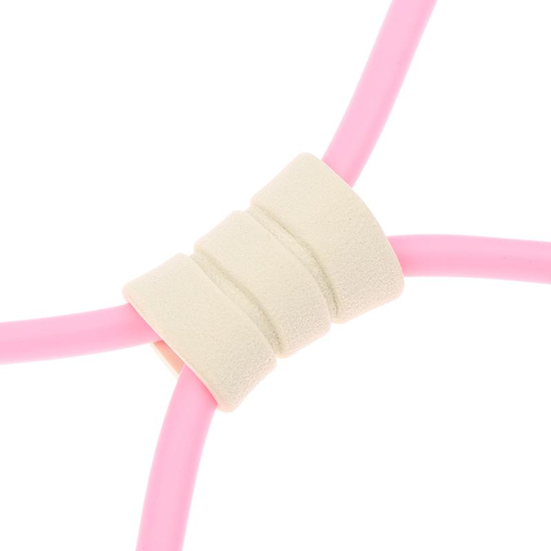 1Pc 8 Shape Tension Rope Yoga Resistance Band Home Gym Elastic Band Tpr Pull Rope Fitness Shoulder Neck Opening Chest Expander
