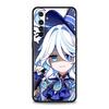 Genshin Impact Lovely Furina Case For Realme 12 11 10 9 8 5G 7 6 GT5 GT3 GT2 Pro Plus C21 C11 C25 C35 GT Neo 2 3 3T 5 Cover