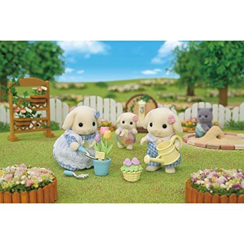 Sylvanian Families Flora Rabbit Siblings Flower Care Set Doll and Furniture Set DF-25 EPOCH