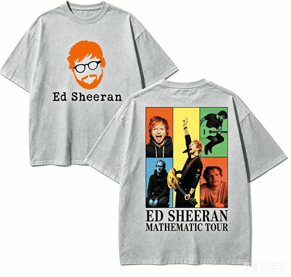 Ed Sheeran Gift Tshirt Unisex Unisex Harajuku Oversizedunisex Short Sleeve Streetwear High Quality Couples Hot Product Comfortable