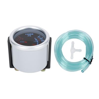 Zeiger 52mm2in Turbo Ladedruckanzeige Universal Rauchglas LED Balkenmeter Autozubehör