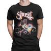 Ghost Band Rock Metal T Shirts for Men 100% Cotton Funny T-Shirts Round Neck  Tees Short Sleeve Clothing Graphic