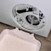 The Drip Tray At The Washing Machine Drain Can Collect Residual Water and Lint Stains The Floor Clean Washing Machine Tray