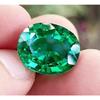 Green Emerald Natural 20 Ct Oval Cut Flawless Certified Loose Gemstone