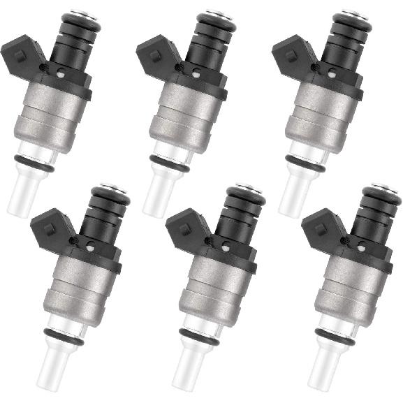 BOXI (Pack of 6) Fuel Injectors Set Compatible for BMW 325xi 325i 320i 325Ci 525i 2001 2002 2003 2004 2005/1427240 7546244 13537546244