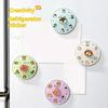 Fun Rotating Cartoon Creature Magnetic Decoration Acrylic For Refrigerator Memo Board Display