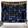 Rote und Schwarze Wandteppich Geometrische Wandkunst Moderne Abstrakte Kunst Wandbehang Decke für Wohnzimmer Schlafzimmer Luxuriöse Heimdekoration