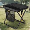 Folding Stool with Carry Bag Portable Lightweight Heavy Duty Waterproof Outdoor Camping Backpacking Beach Picnic Fishing Collapsible Chair Seat