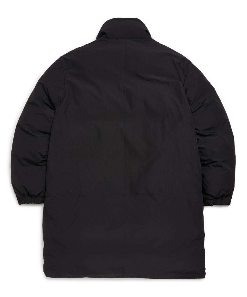 Mark Gonzales Sign Logo Long Padded Jacket - Black