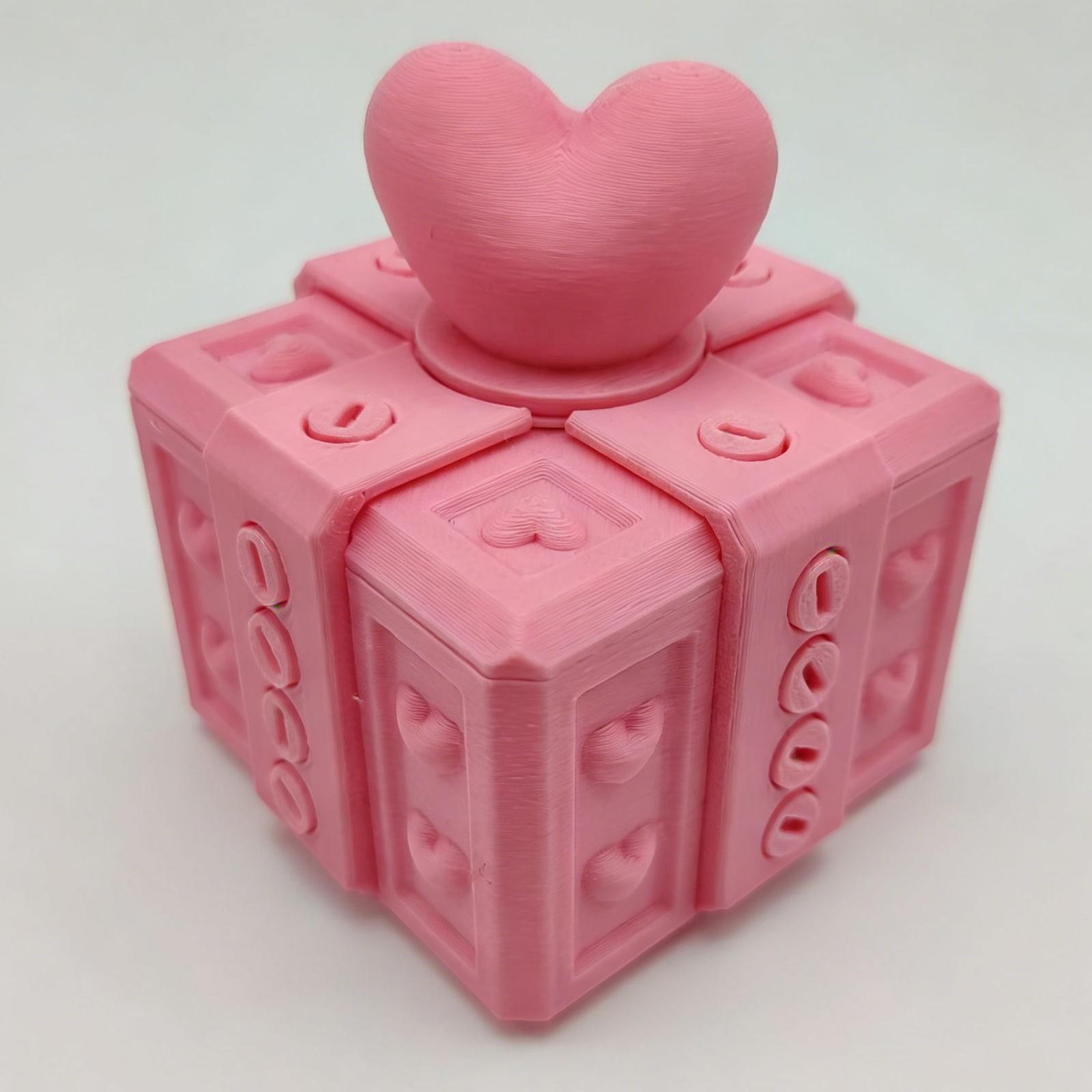 

Valentine s Day Gift: A 3D,printed Annoying Gift Box One Size