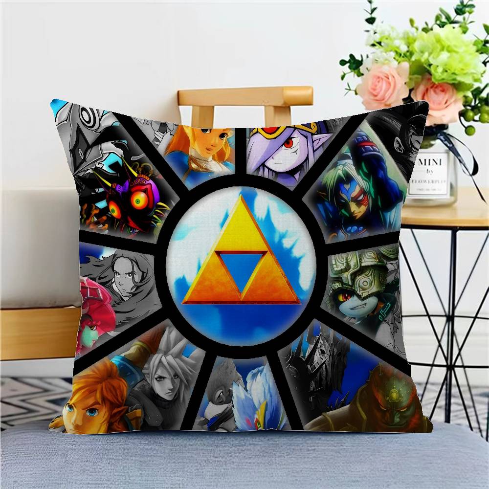 Die Legende von Z-Zelda Spiel Kissenbezug Zoll Bauernhausdekor Heim Überwurf Kissenbezüge für Couch Dekorationen