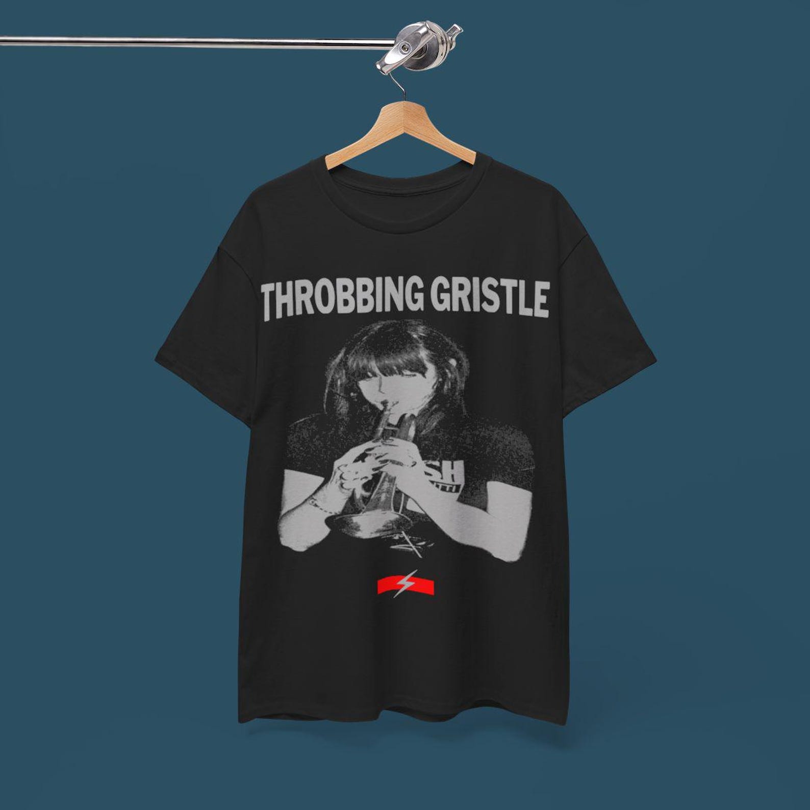 Throbbing Gristle Band Tee - Indie Noise Experimental Music 3XL