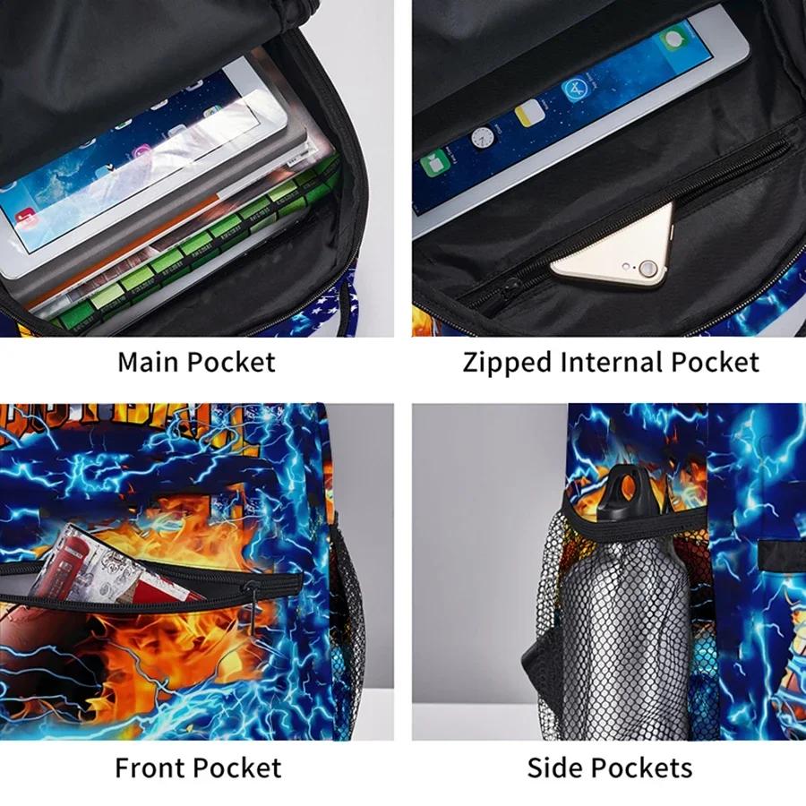Cool Butterfly Jungle Single Layer Rucksack For Male/Girls Youth Best Gifts 2D Comic Learner Student Bags Made with Attention to Detail