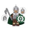 Kt1046 Blocs de construction Jouet Garde Chevalier Lo-han Ancien Matériau Plastique