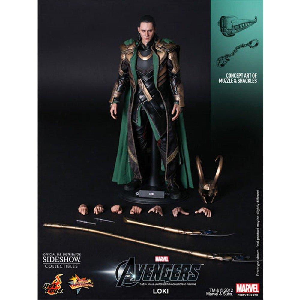 Movie Masterpiece Avengers Scale Figure Loki 1/6