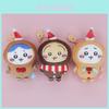 Chiikawa Christmas Gingerbread Small Plush Bag Charm With Soft Short For Kids