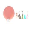 1Set Pottery Tools Rubber Squeeze Bottle With Plastic Steel Needle Precision Tip Applicator DIY Ceramic Painting Coloring Tools