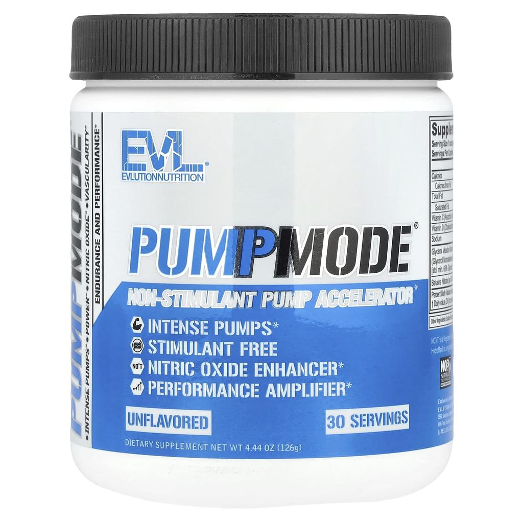 Pumpmode, Non-stimulating pump acceleration, 126G(4.44Oz)