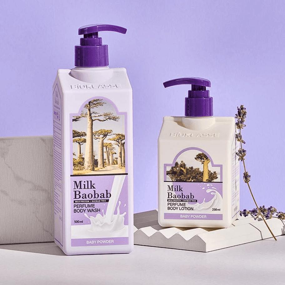 Milk Baobab Αφρόλουτρο Πούδρα Μωρού 500ml