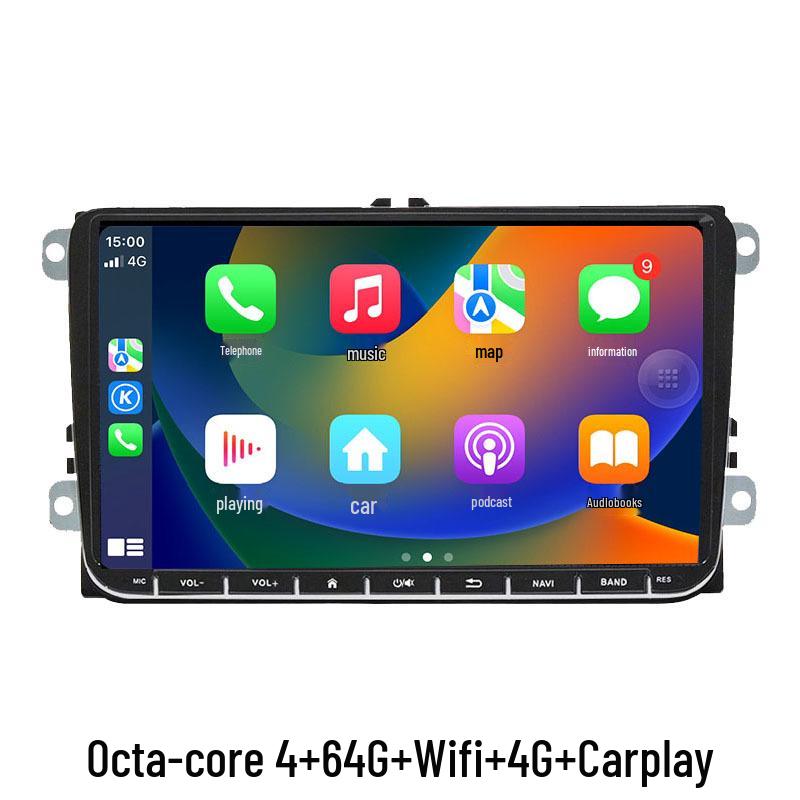 9-Inch VW Universal Android Screen Navigation MP5 Player with Carplay
