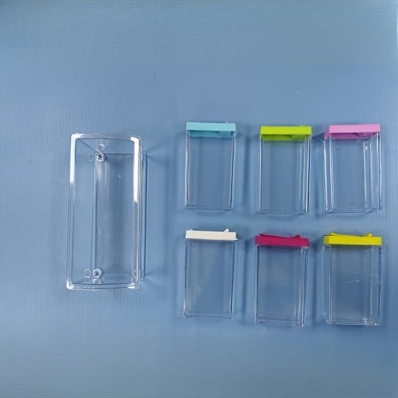 

6pcs/Set Transparent PP Spice Jar Seasoning Box | Kitchen Spice Storage Bottle Jars Salt Pepper Cumin Powder Box Tool - 1pc